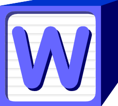 Letter w.