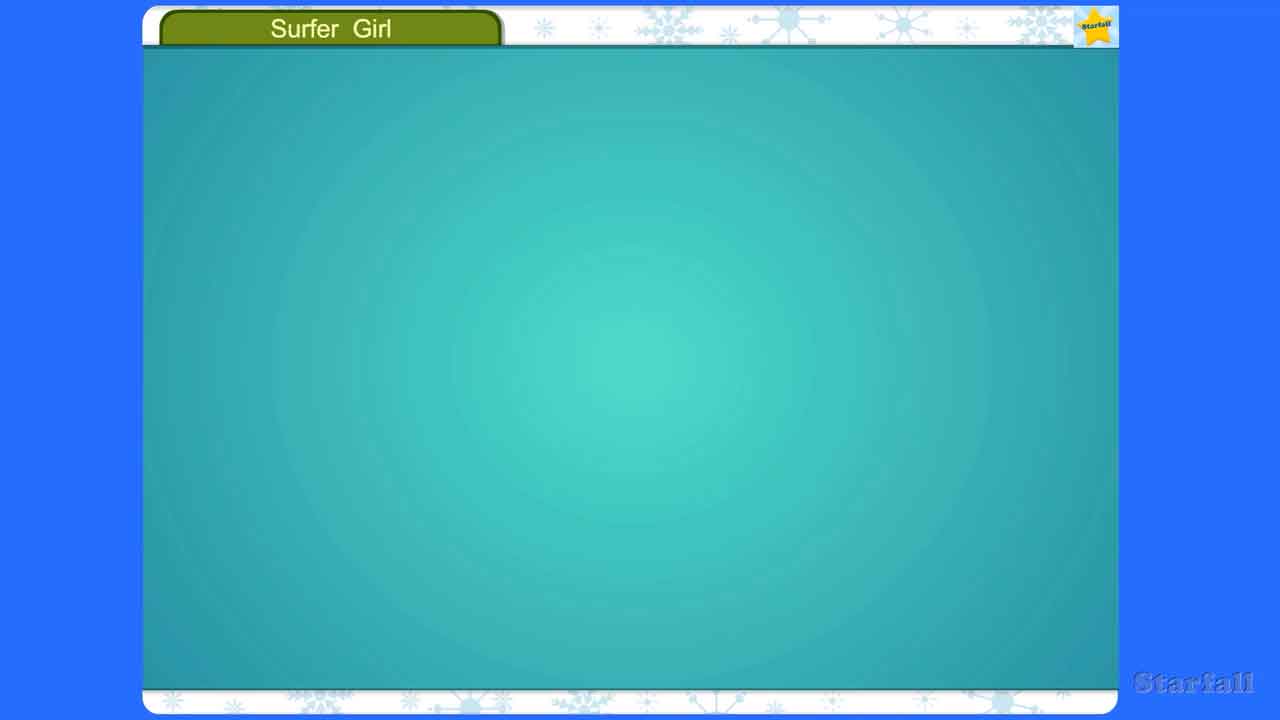 Surfer girl - Enhanced Accessible Activity