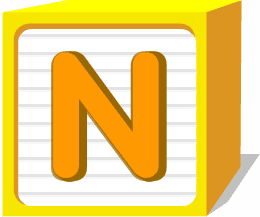 Letter N