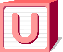 Letter U